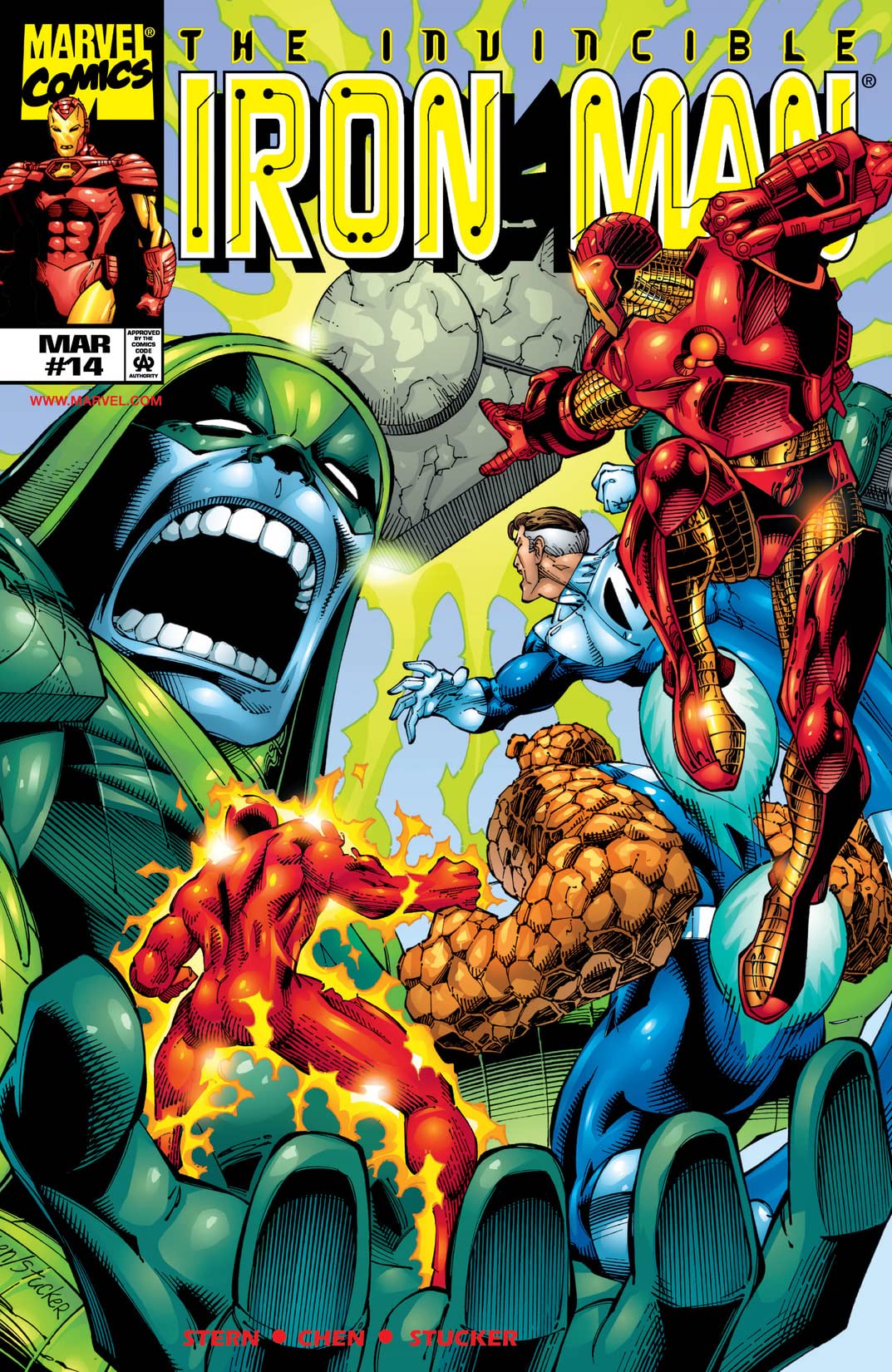 Iron Man #14 cover