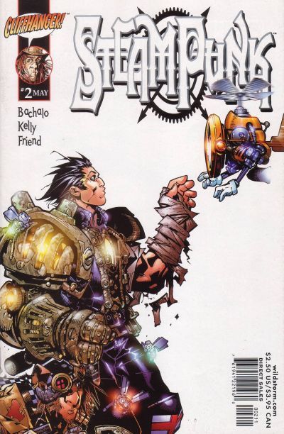 Steampunk #2 cover