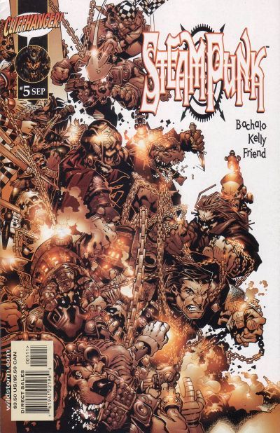 Steampunk #5 cover