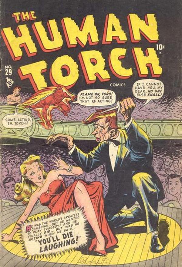 The Human Torch #29 cover