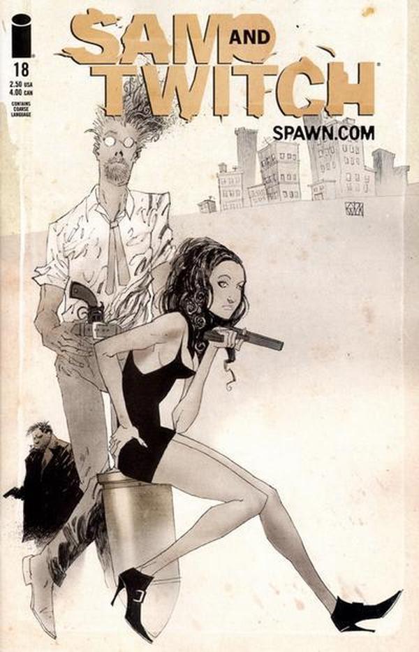 Sam and Twitch #18 cover