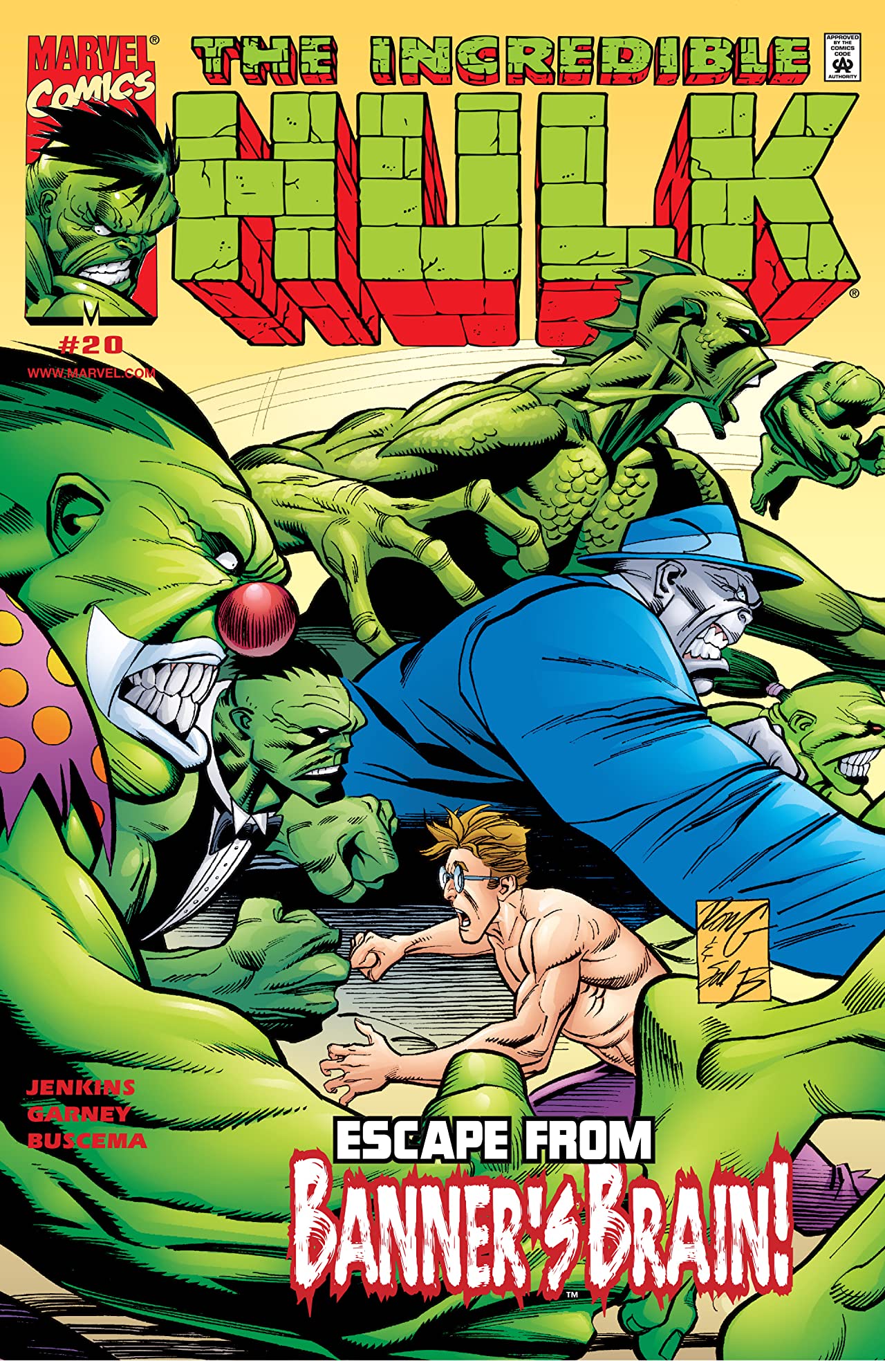 Incredible Hulk #20 cover