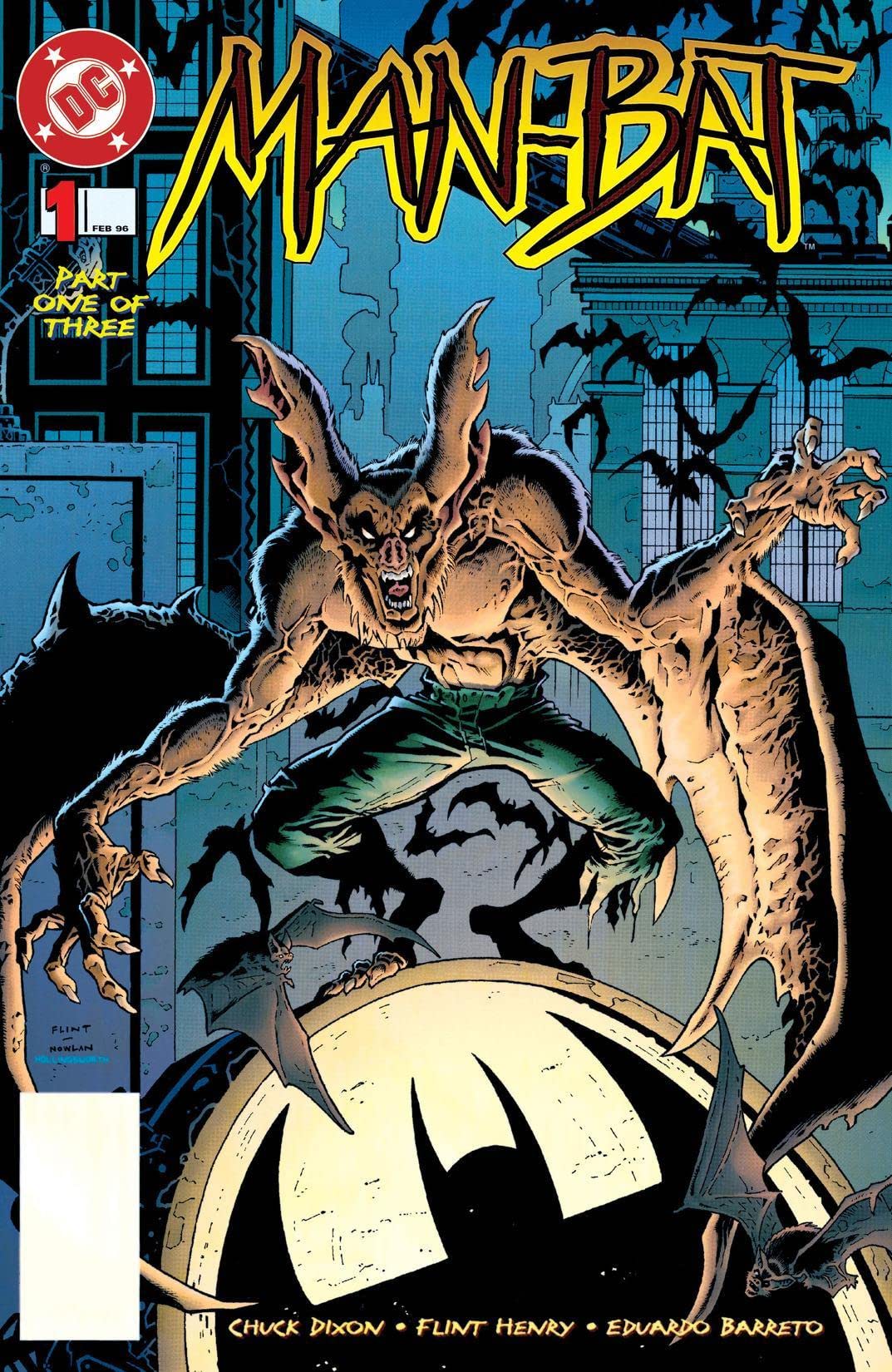 Man-Bat #1 cover