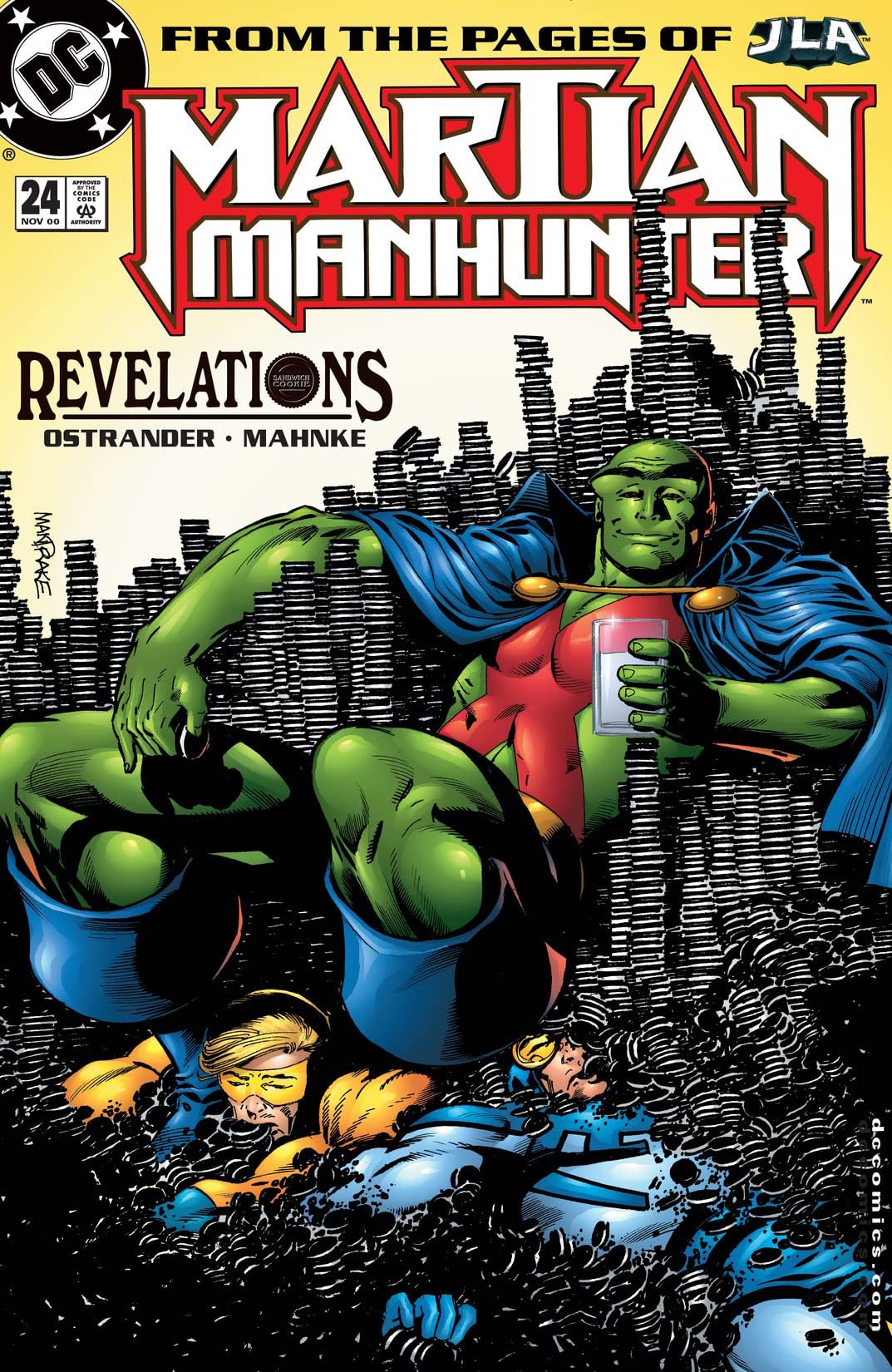 Martian Manhunter #24 cover