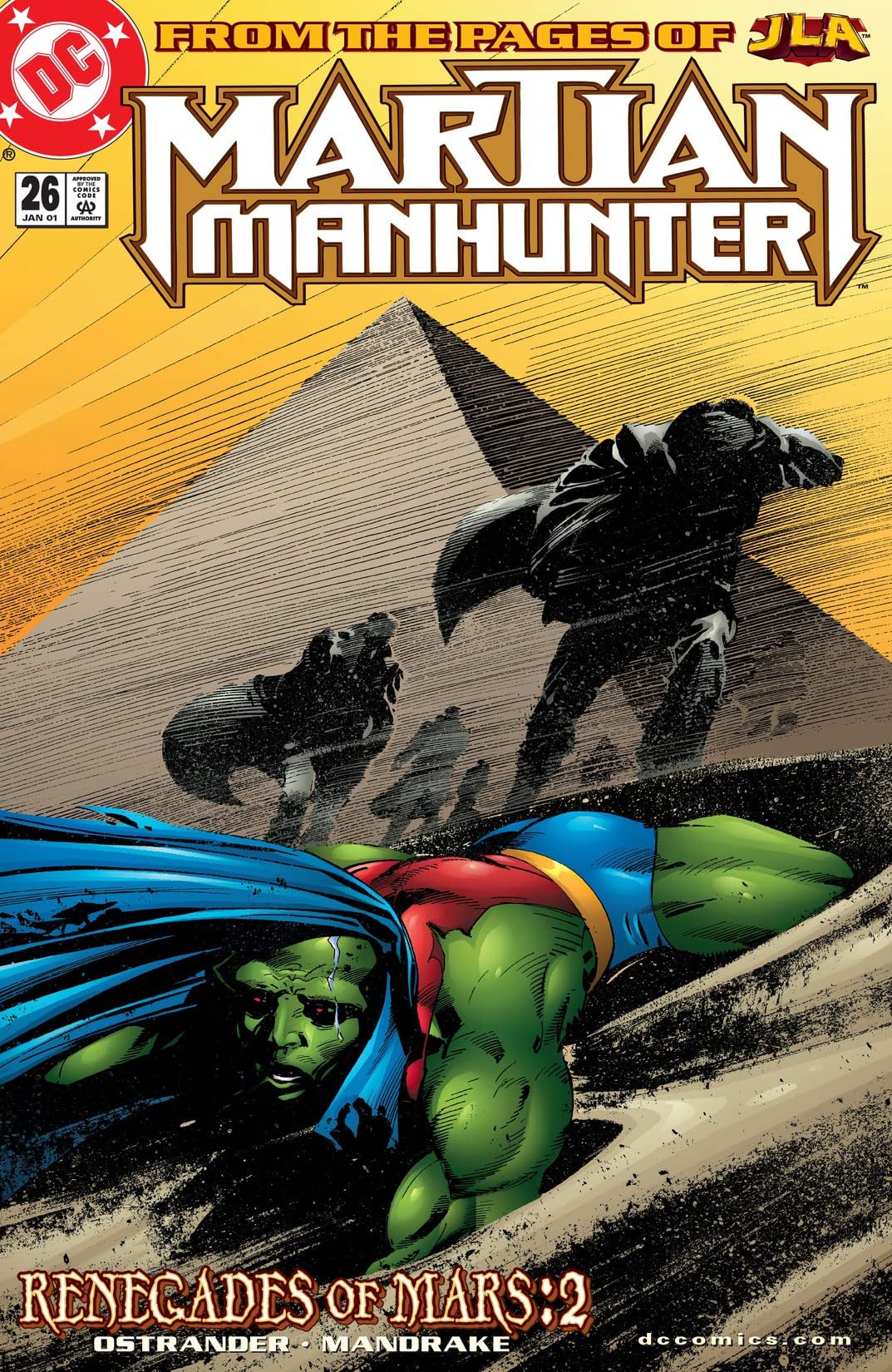 Martian Manhunter #26 cover
