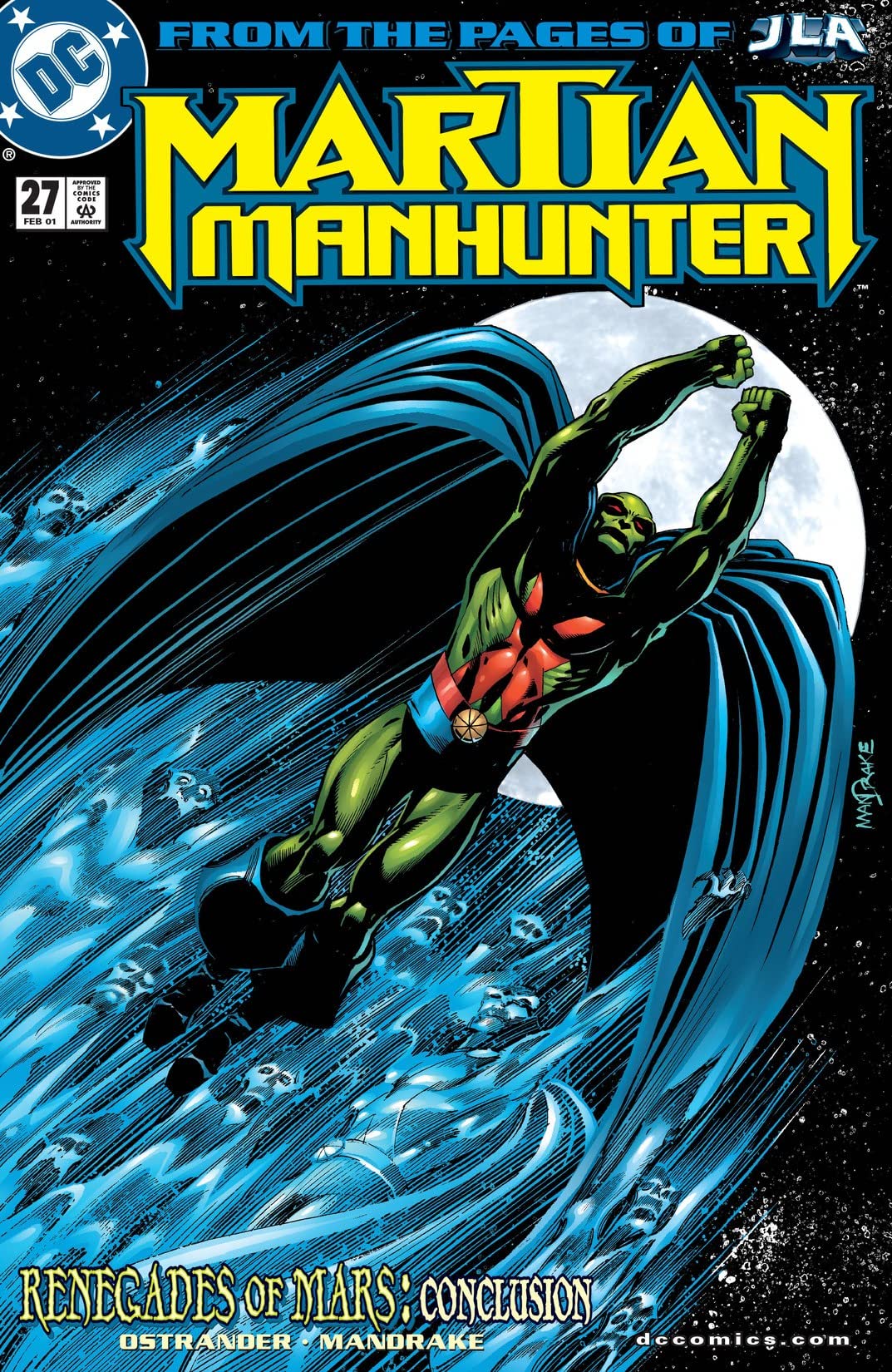 Martian Manhunter #27 cover