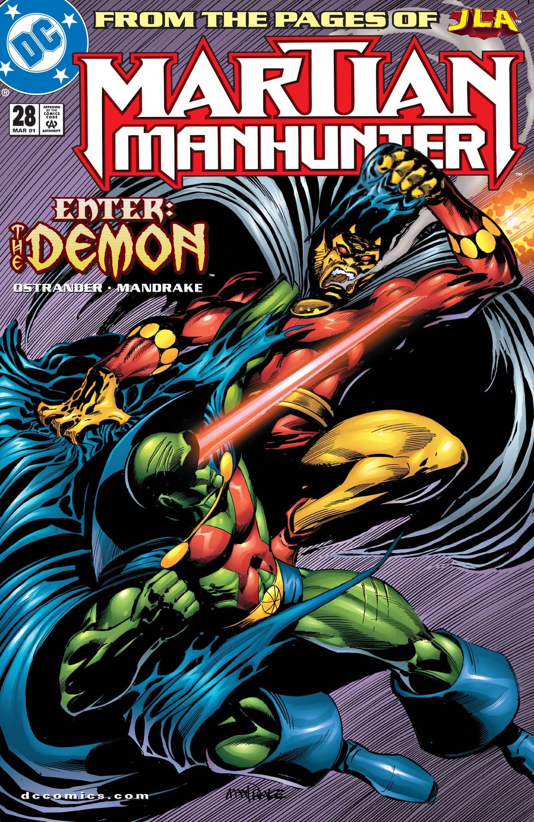 Martian Manhunter #28 cover