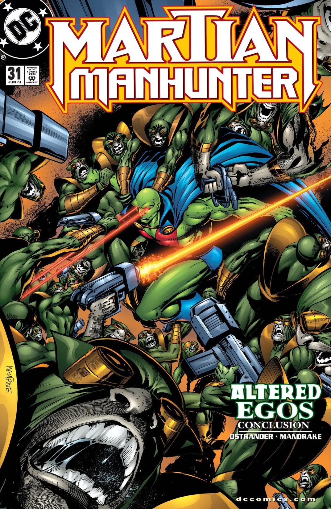 Martian Manhunter #31 cover