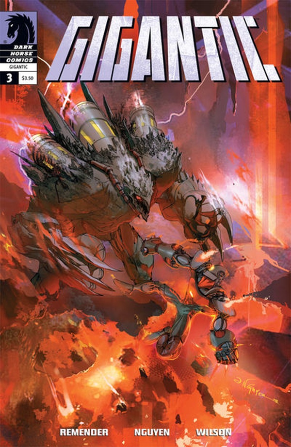 Gigantic #3 cover