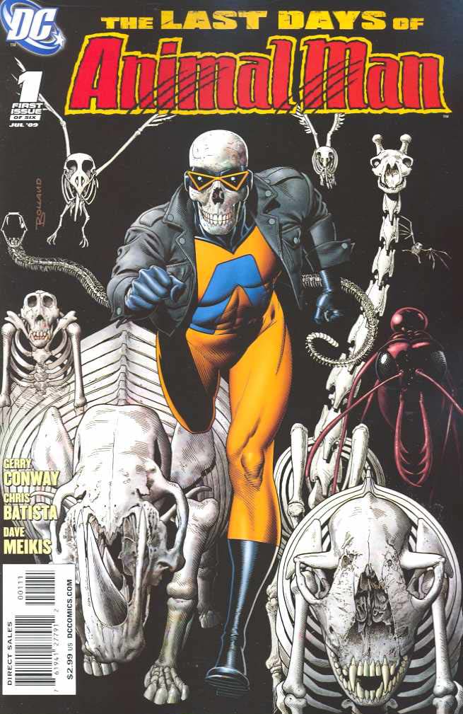 The Last Days of Animal Man #1 cover