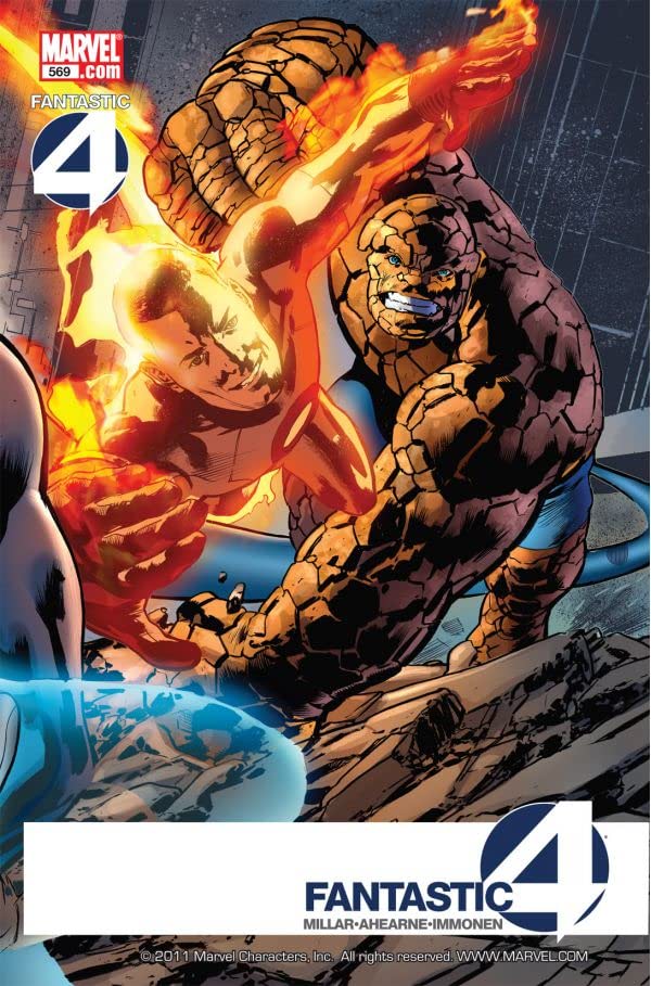 Fantastic Four #569 cover