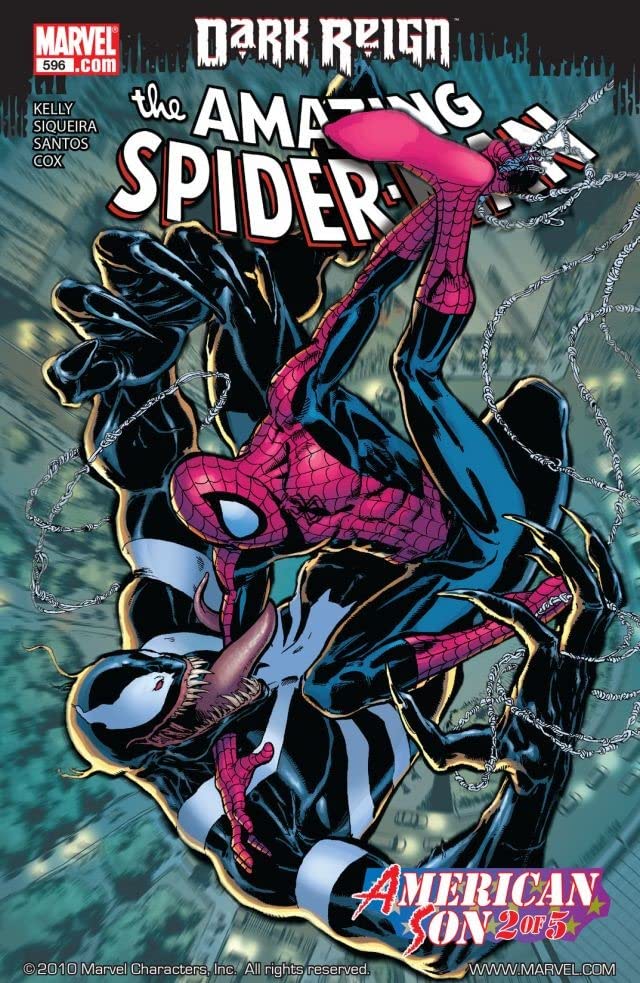 The Amazing Spider-Man #596 cover