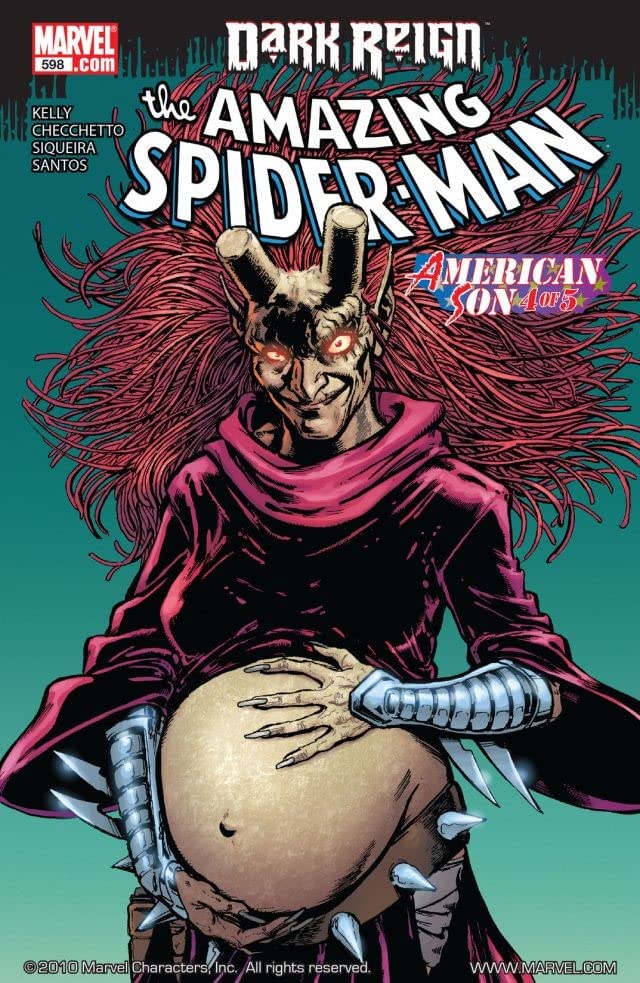 The Amazing Spider-Man #598 cover