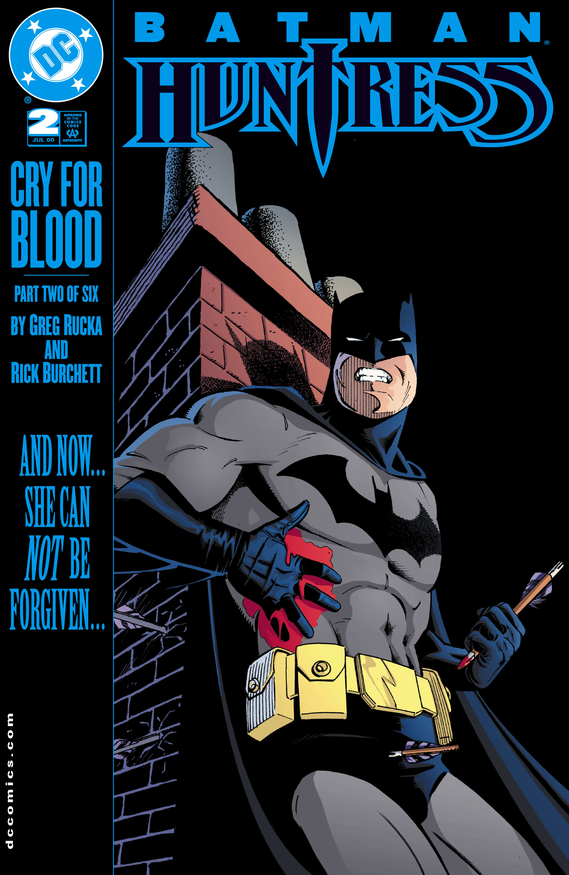 Batman / Huntress: Cry for Blood #2 cover