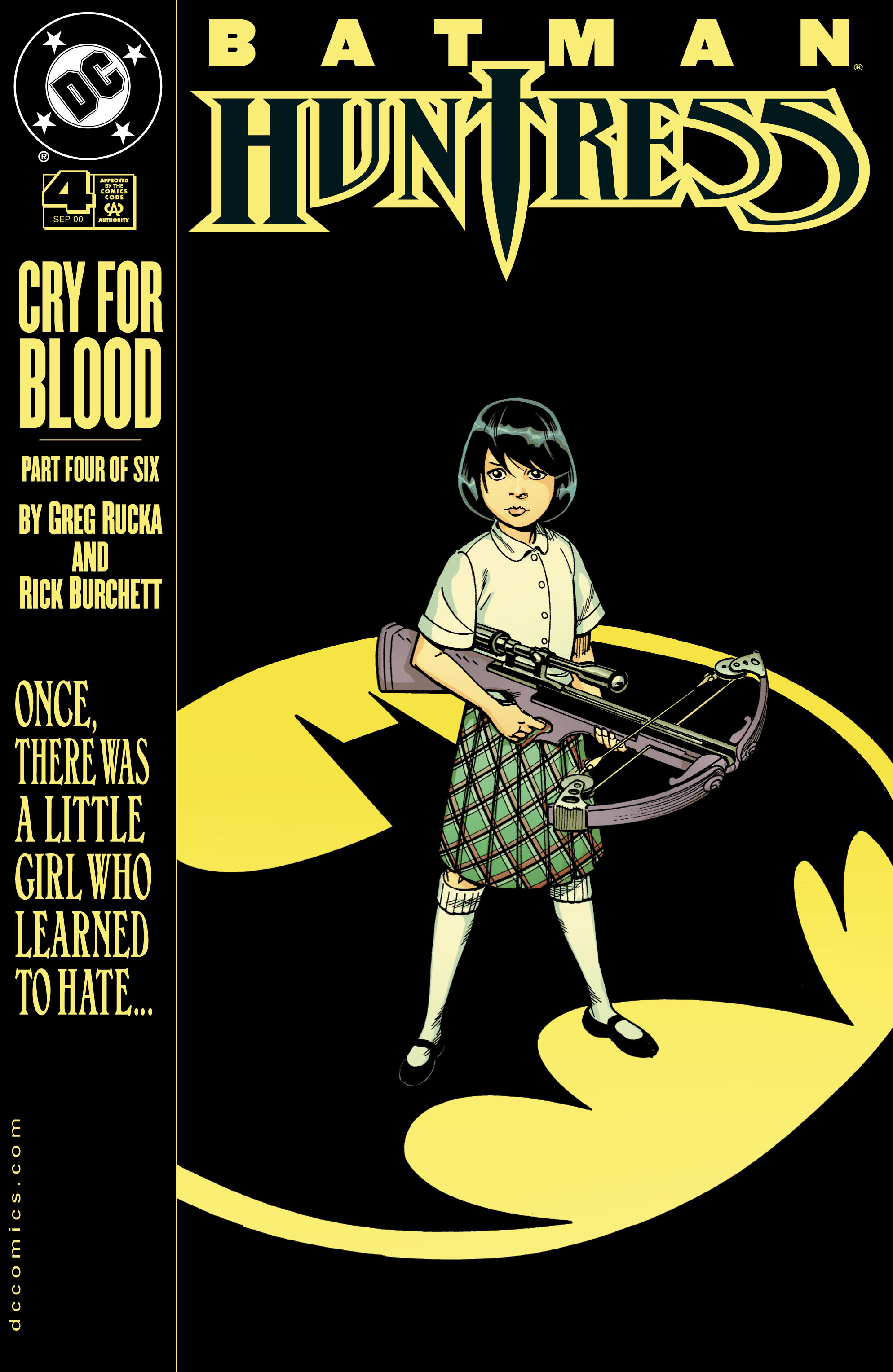 Batman / Huntress: Cry for Blood #4 cover