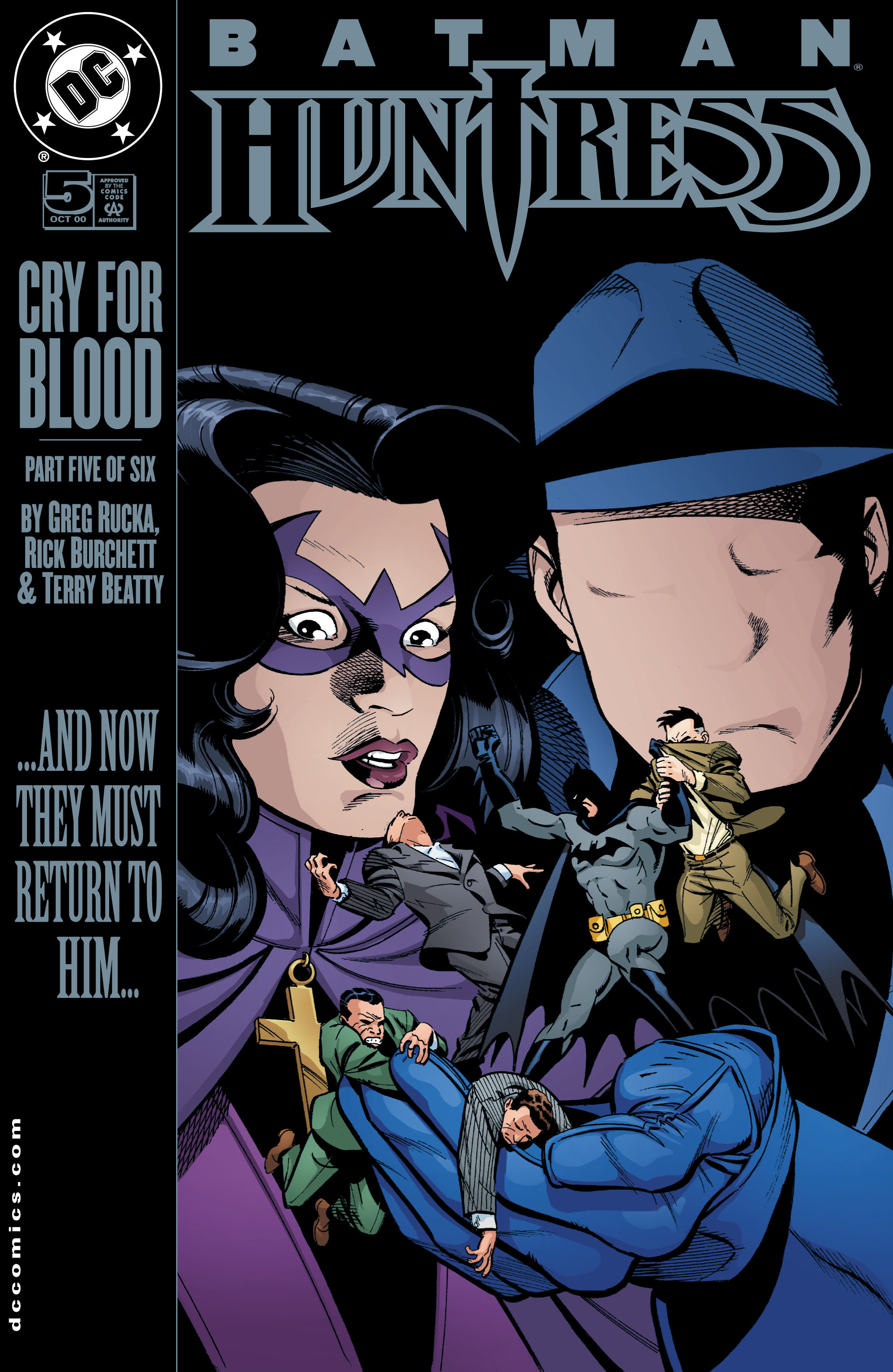 Batman / Huntress: Cry for Blood #5 cover