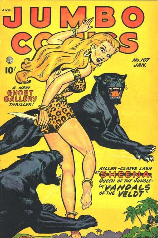 Jumbo Comics #107 cover
