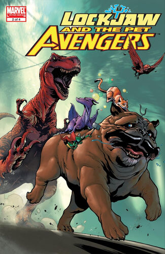Lockjaw and the Pet Avengers #2 cover