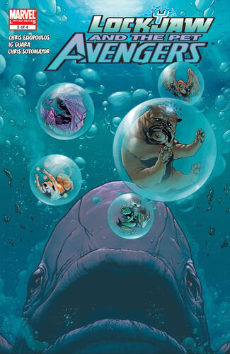 Lockjaw and the Pet Avengers #3 cover