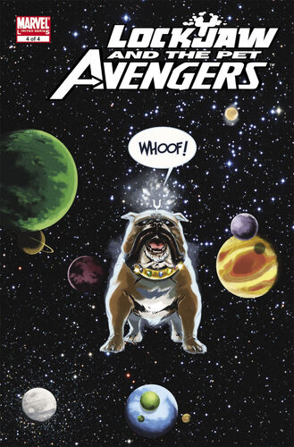Lockjaw and the Pet Avengers #4 cover