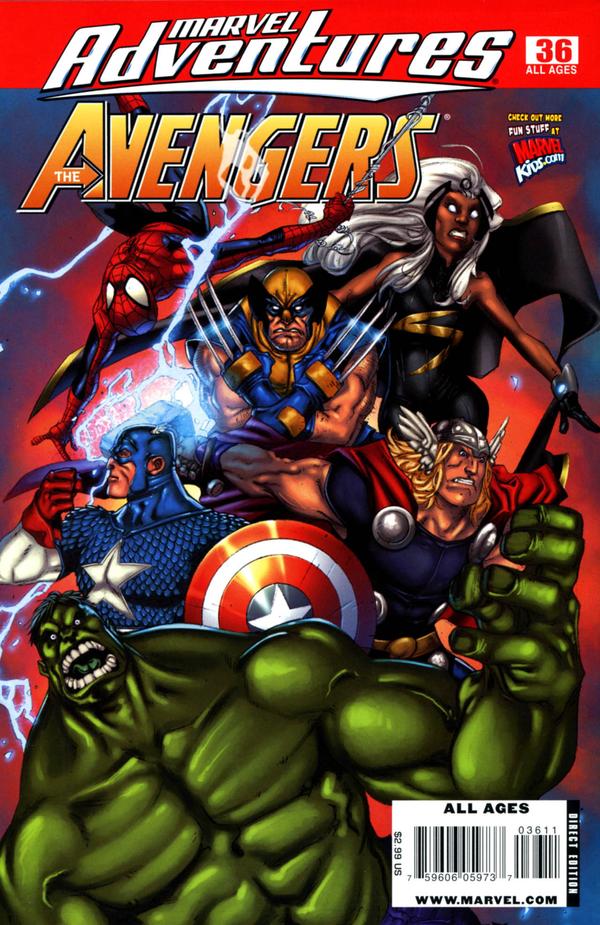 Marvel Adventures The Avengers #36