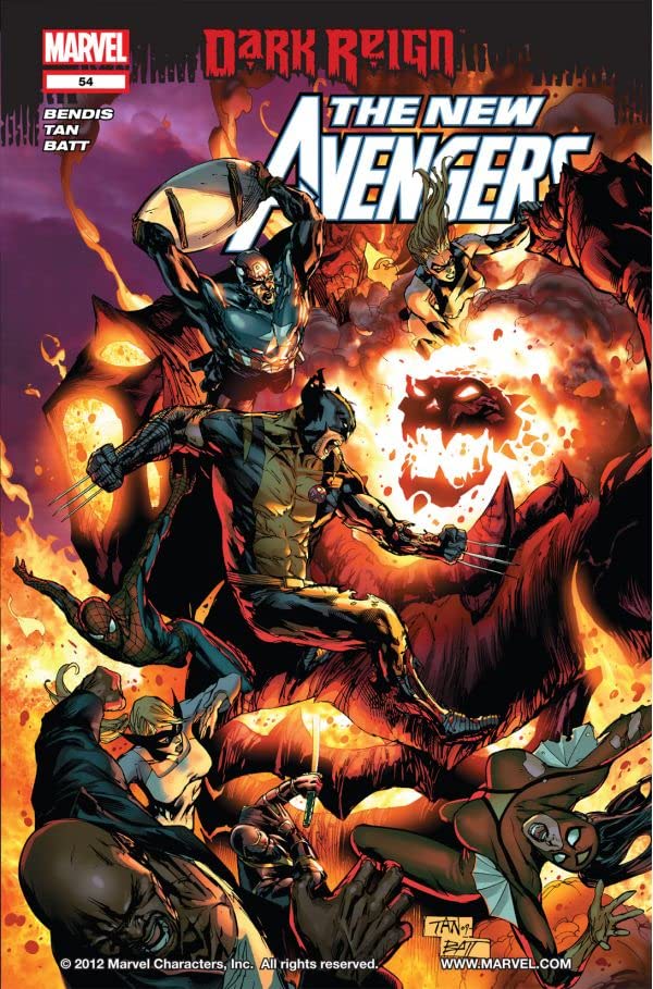 New Avengers #54 cover
