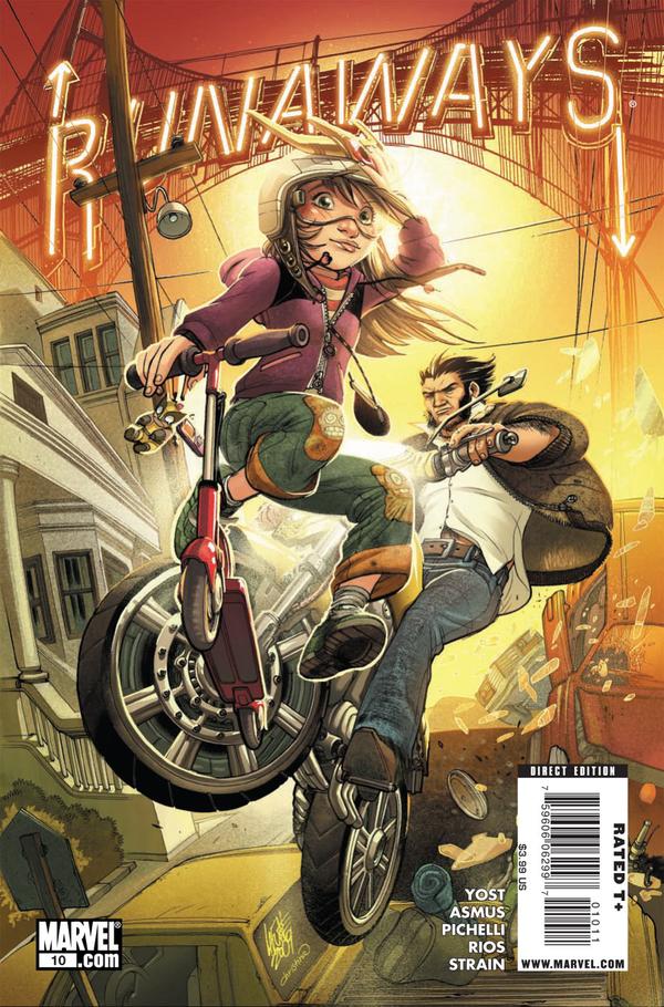 Runaways #10 cover