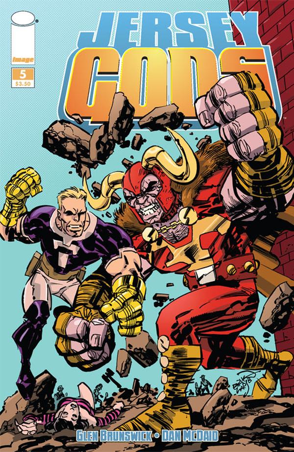 Jersey Gods #5 cover