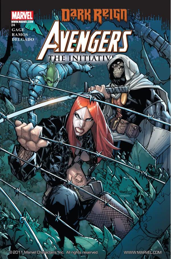 Avengers: The Initiative #24 cover