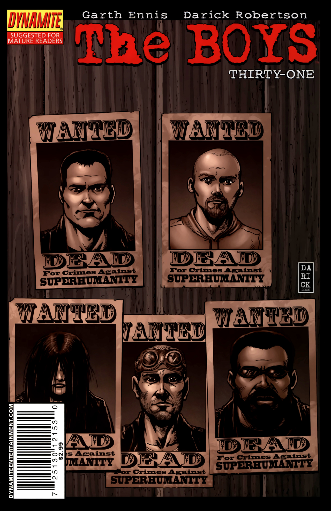 The Boys #31 cover