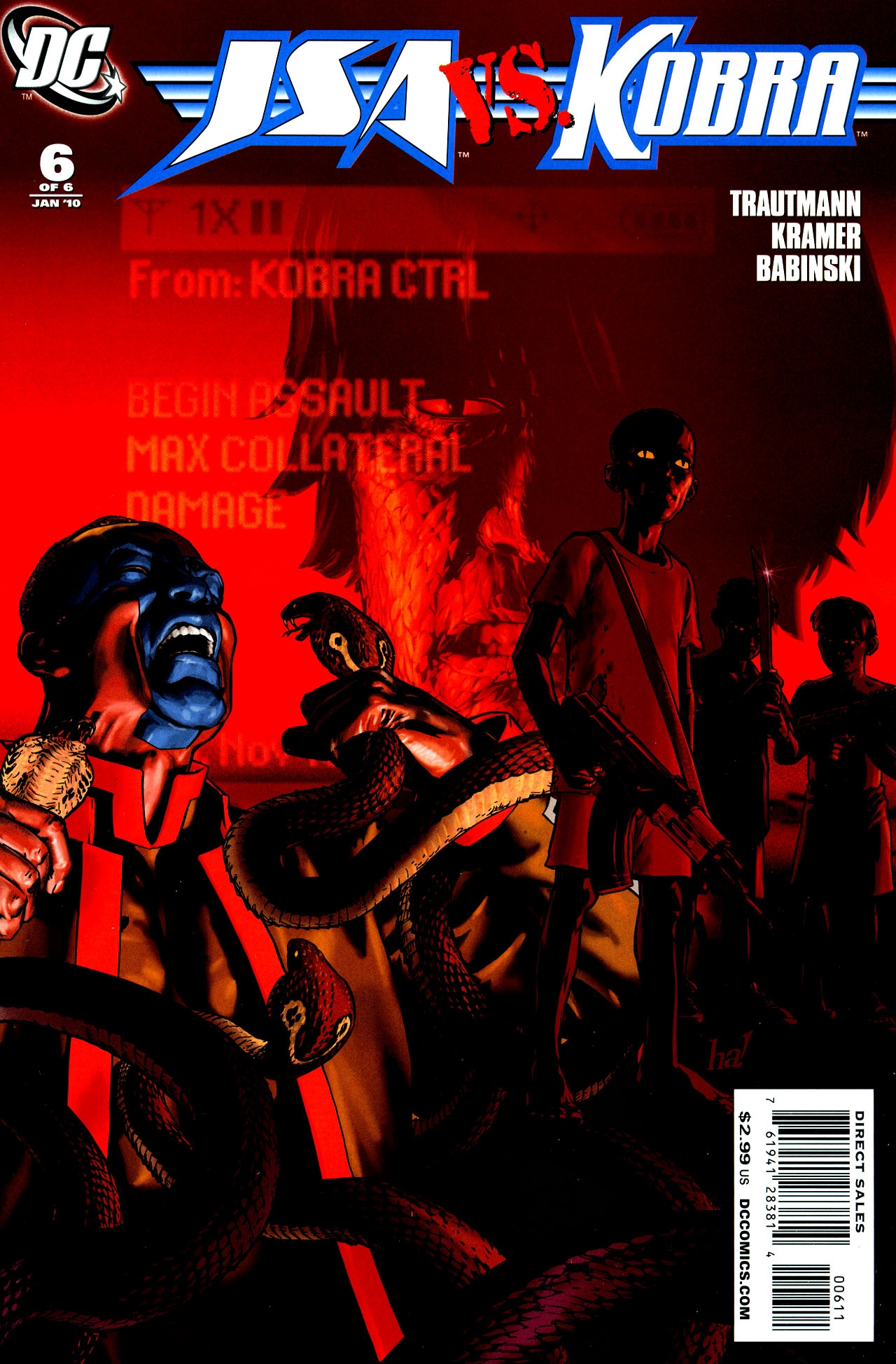 JSA vs. Kobra #6