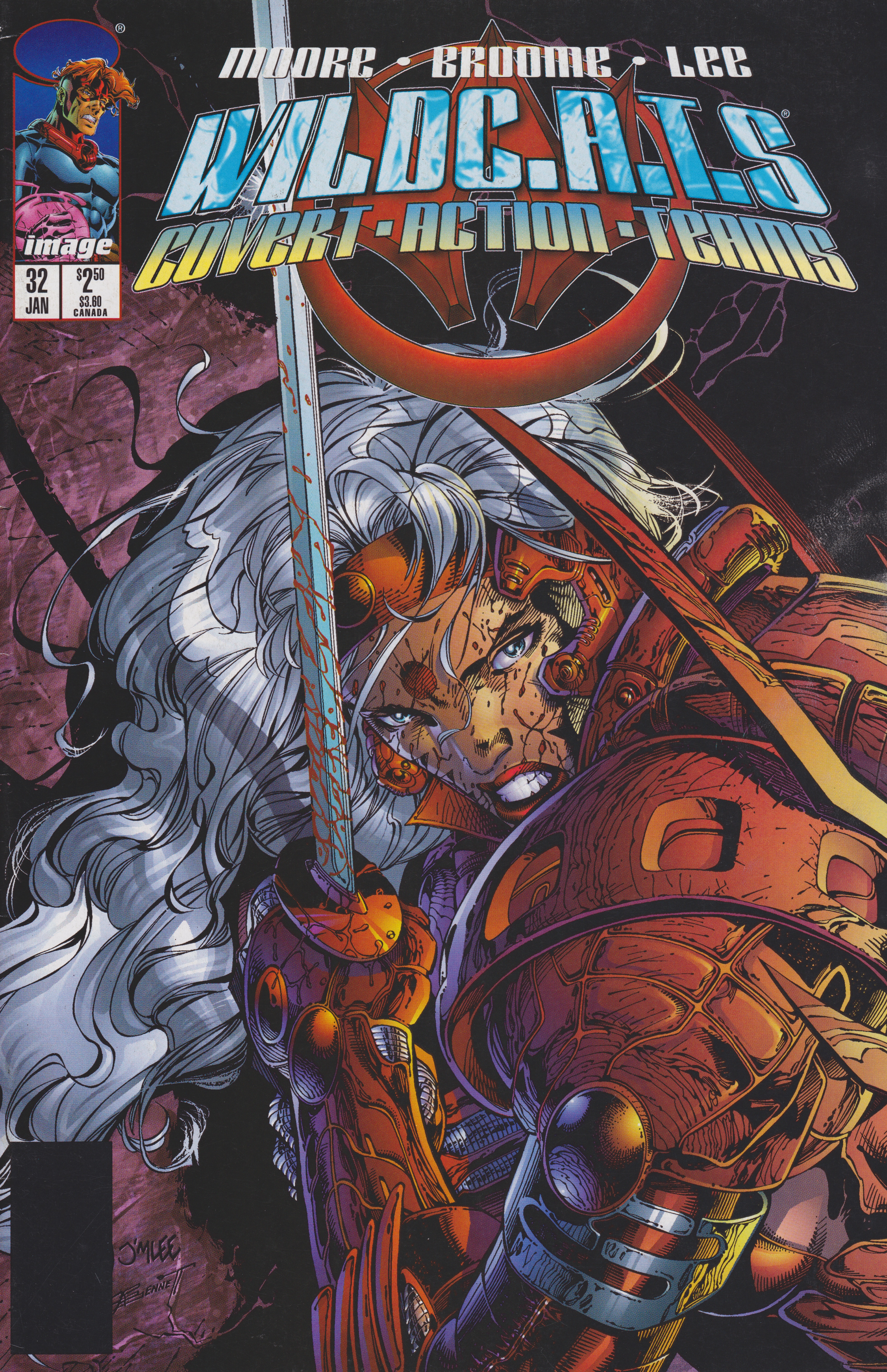 WildC.A.T.s #32 cover