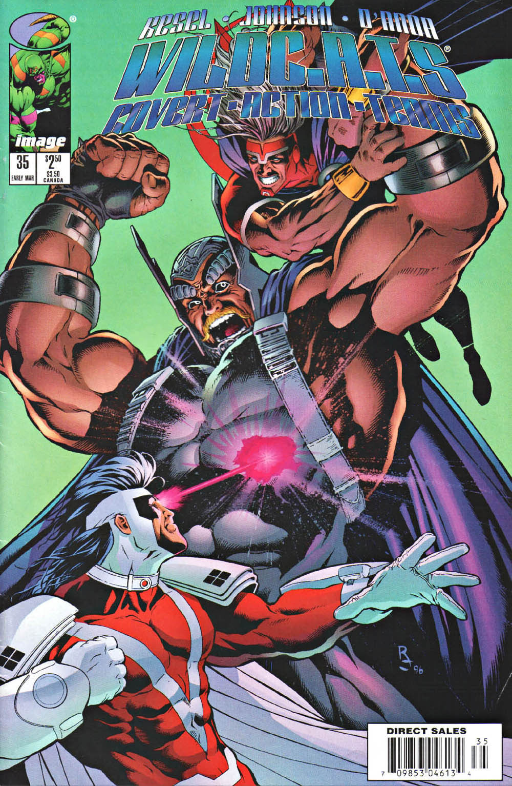 WildC.A.T.s #35 cover