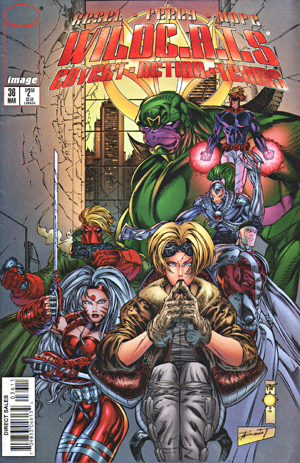 WildC.A.T.s #36 cover