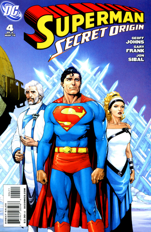 Superman: Secret Origin #4 cover