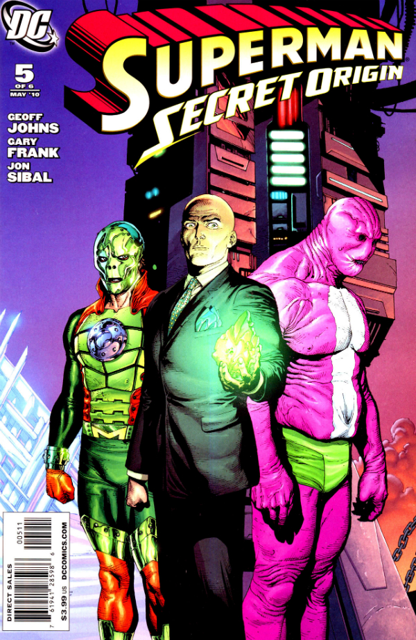 Superman: Secret Origin #5 cover