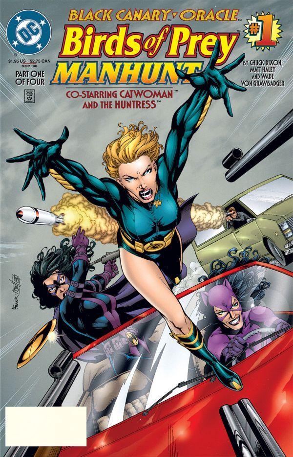 Birds of Prey: Manhunt #1 cover