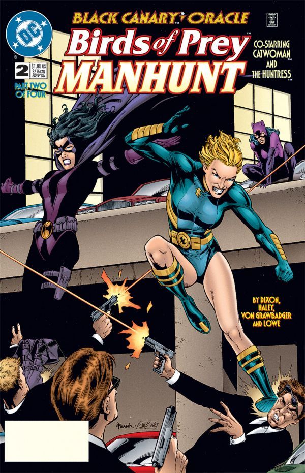 Birds of Prey: Manhunt #2 cover
