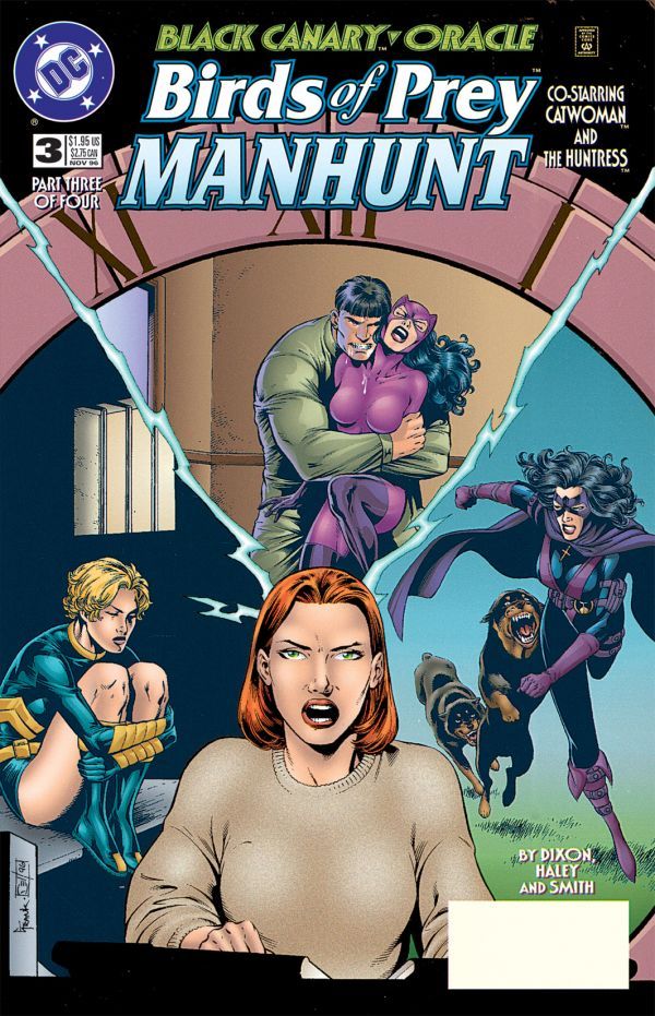 Birds of Prey: Manhunt #3 cover