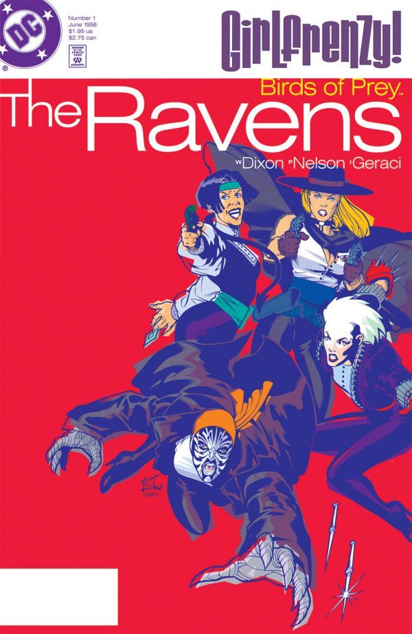 Birds of Prey: The Ravens #1 cover