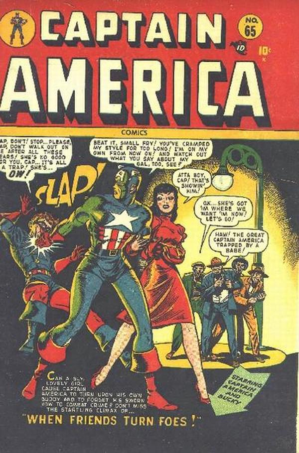Captain America Comics #65 cover