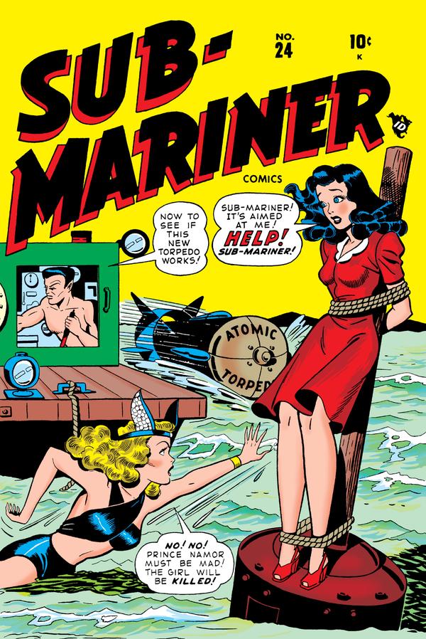 Sub-Mariner Comics #24 cover