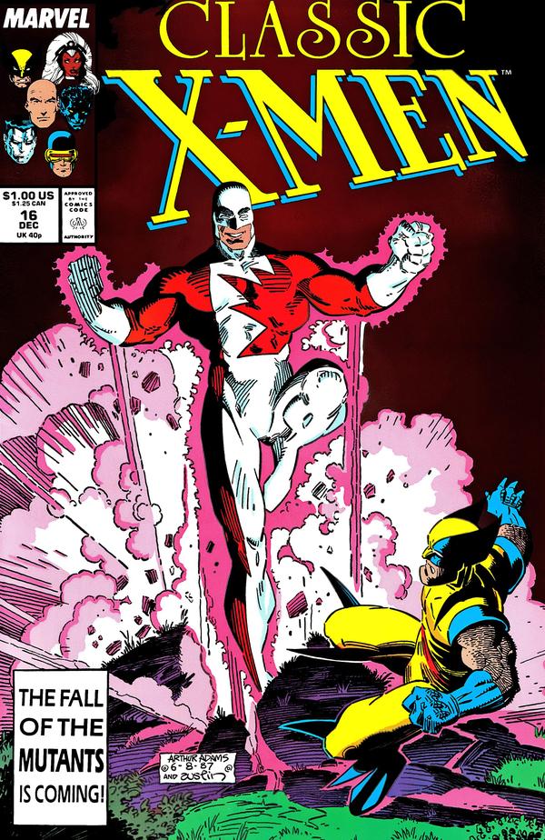 Classic X-Men #16 cover