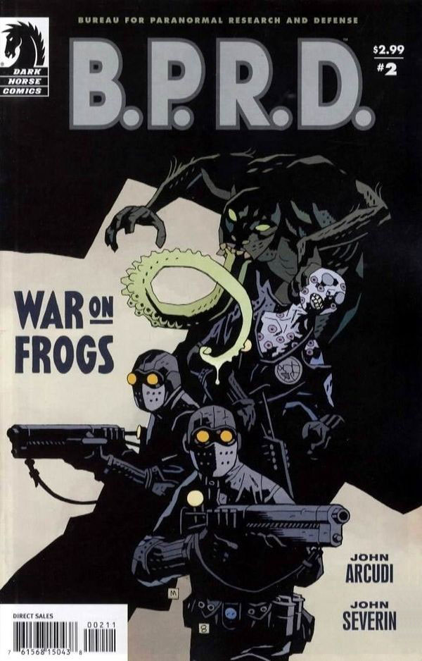 B.P.R.D.: War on Frogs #2 cover