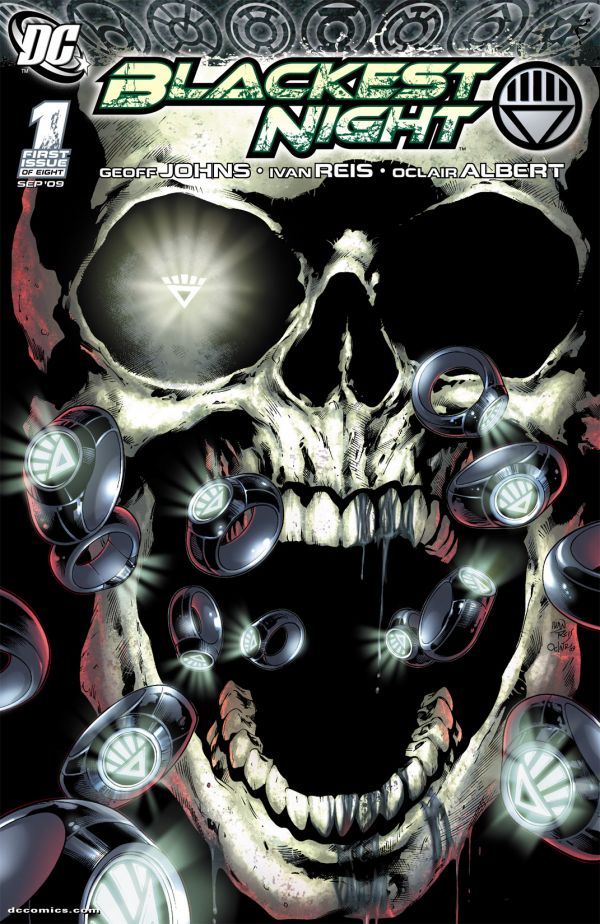 Blackest Night #1 cover