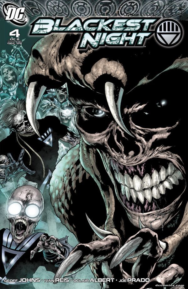 Blackest Night #4 cover