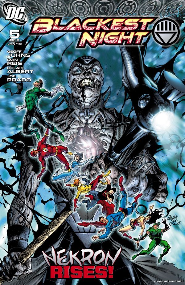Blackest Night #5 cover