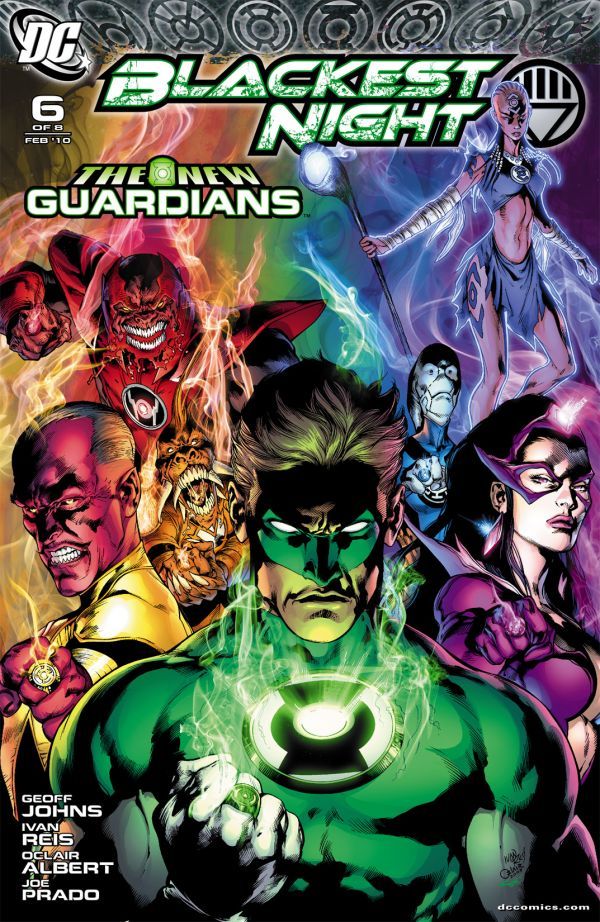 Blackest Night #6 cover