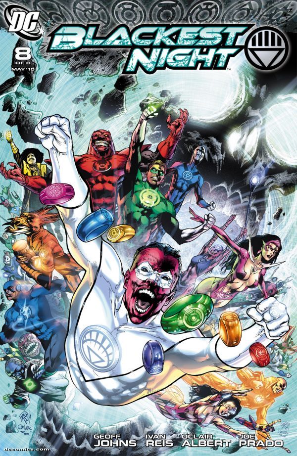 Blackest Night #8 cover