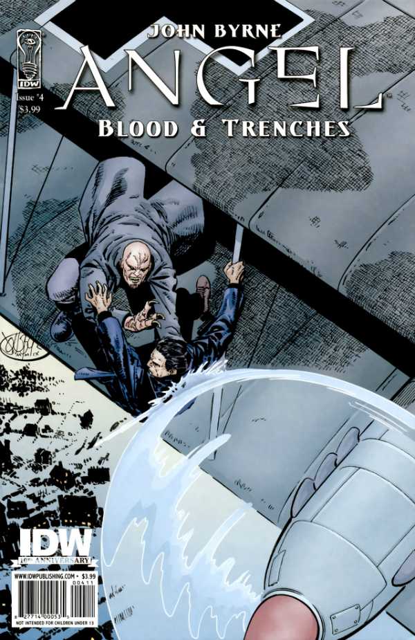 Angel: Blood & Trenches #4 cover